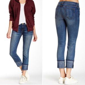 Current Elliott The Beatnik Cuffed Skinny Jeans 24